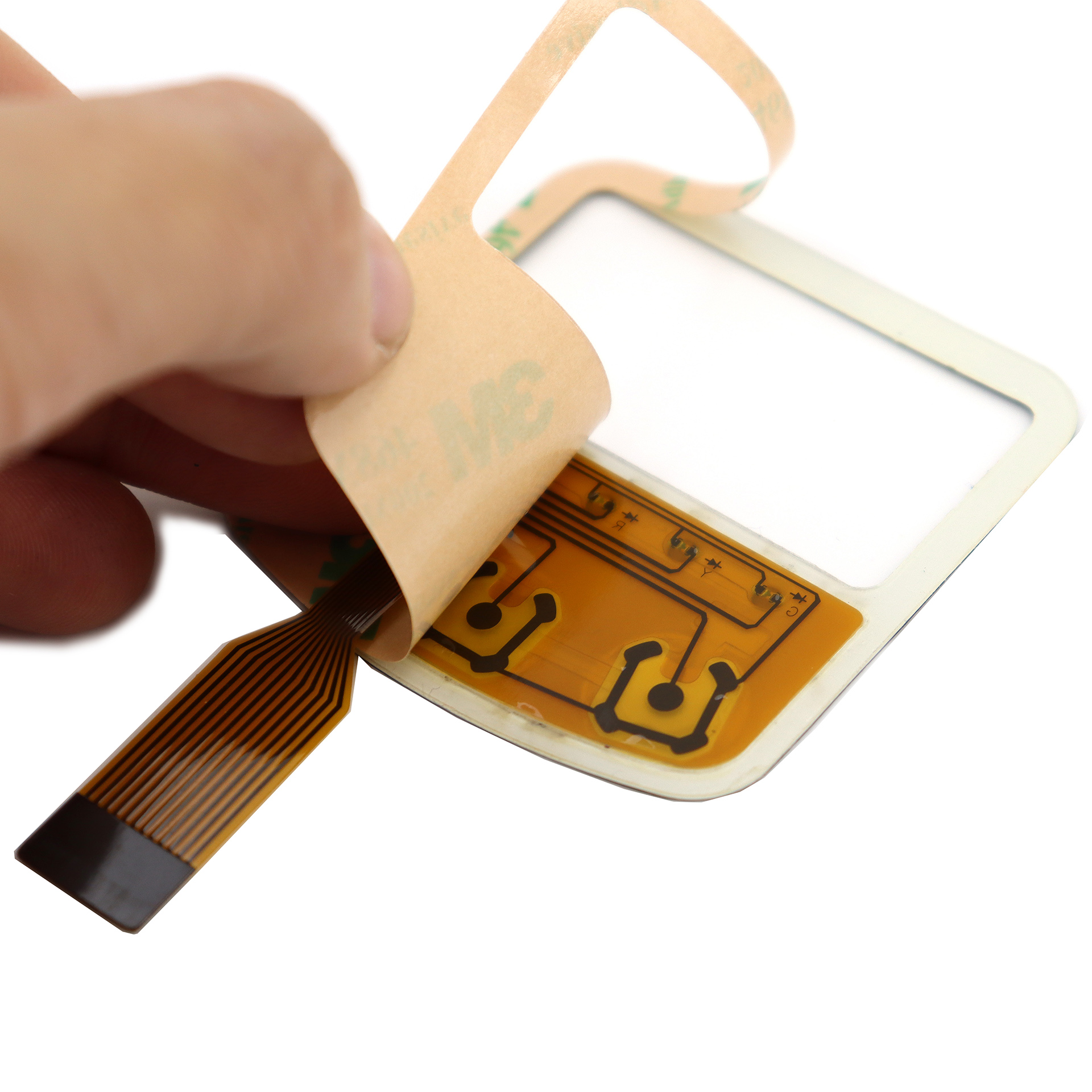 電子鎖密集小孔五金薄膜（mó）麵板（bǎn）